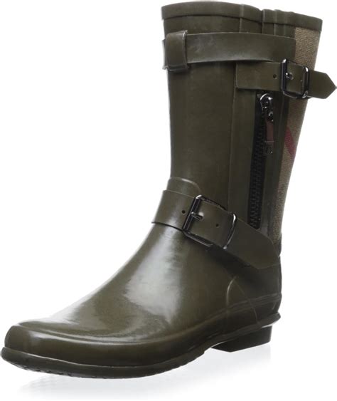 burberry normandale rubber boot|net a porter Burberry rain boots.